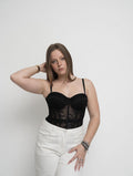 CORSET DIVA IN PIZZO